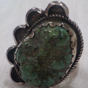 Older Native American Sterling/Turquoise Ring